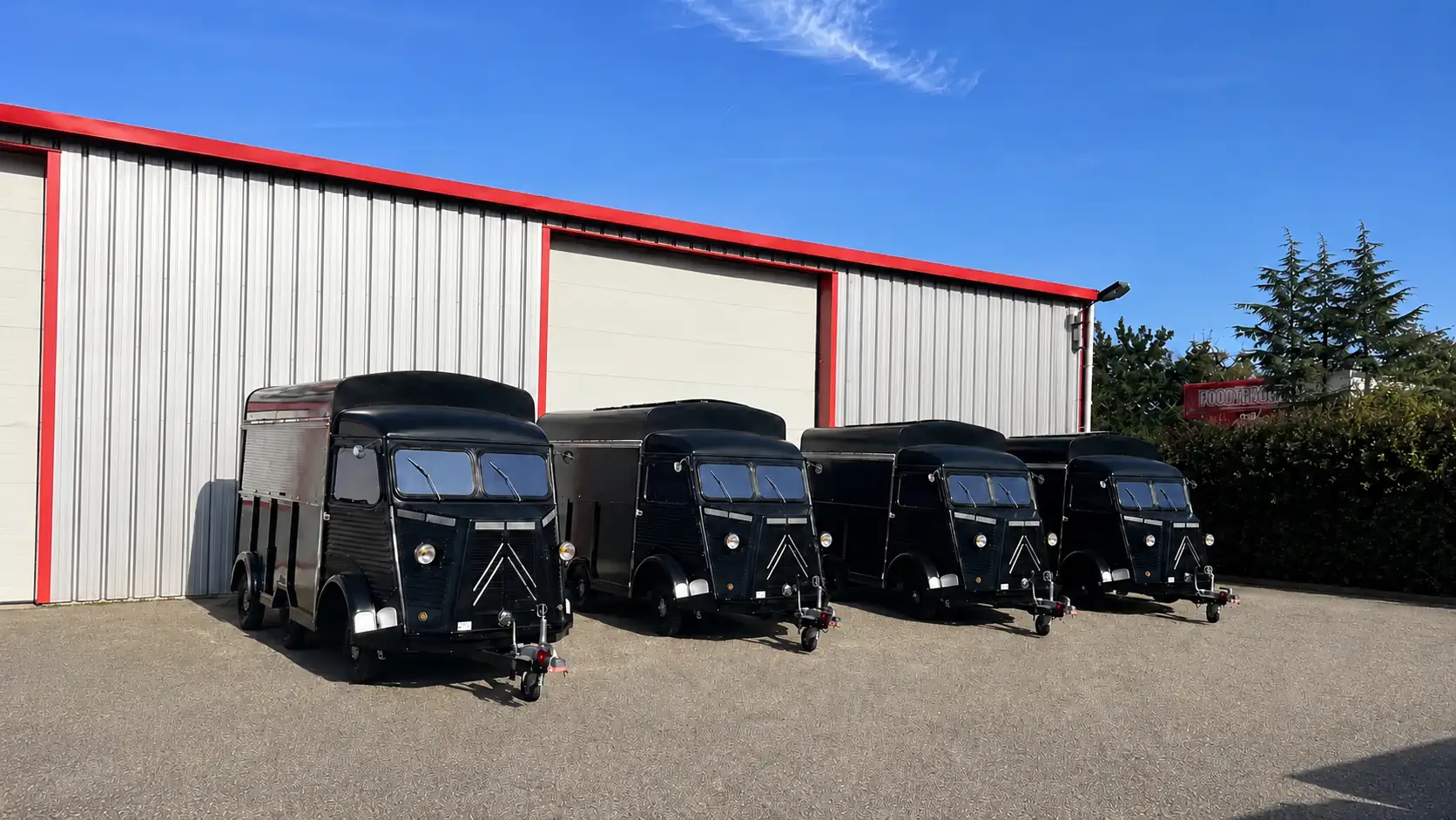 Food truck en configuration location
