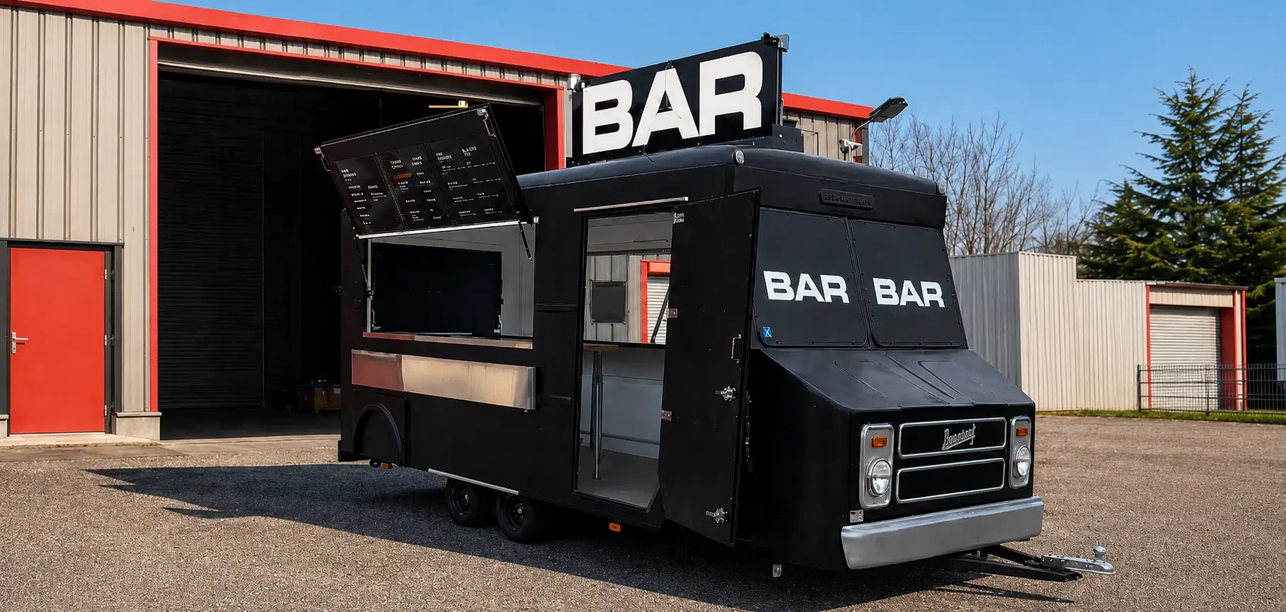 Bar aménagé Plaisirs Gourmands